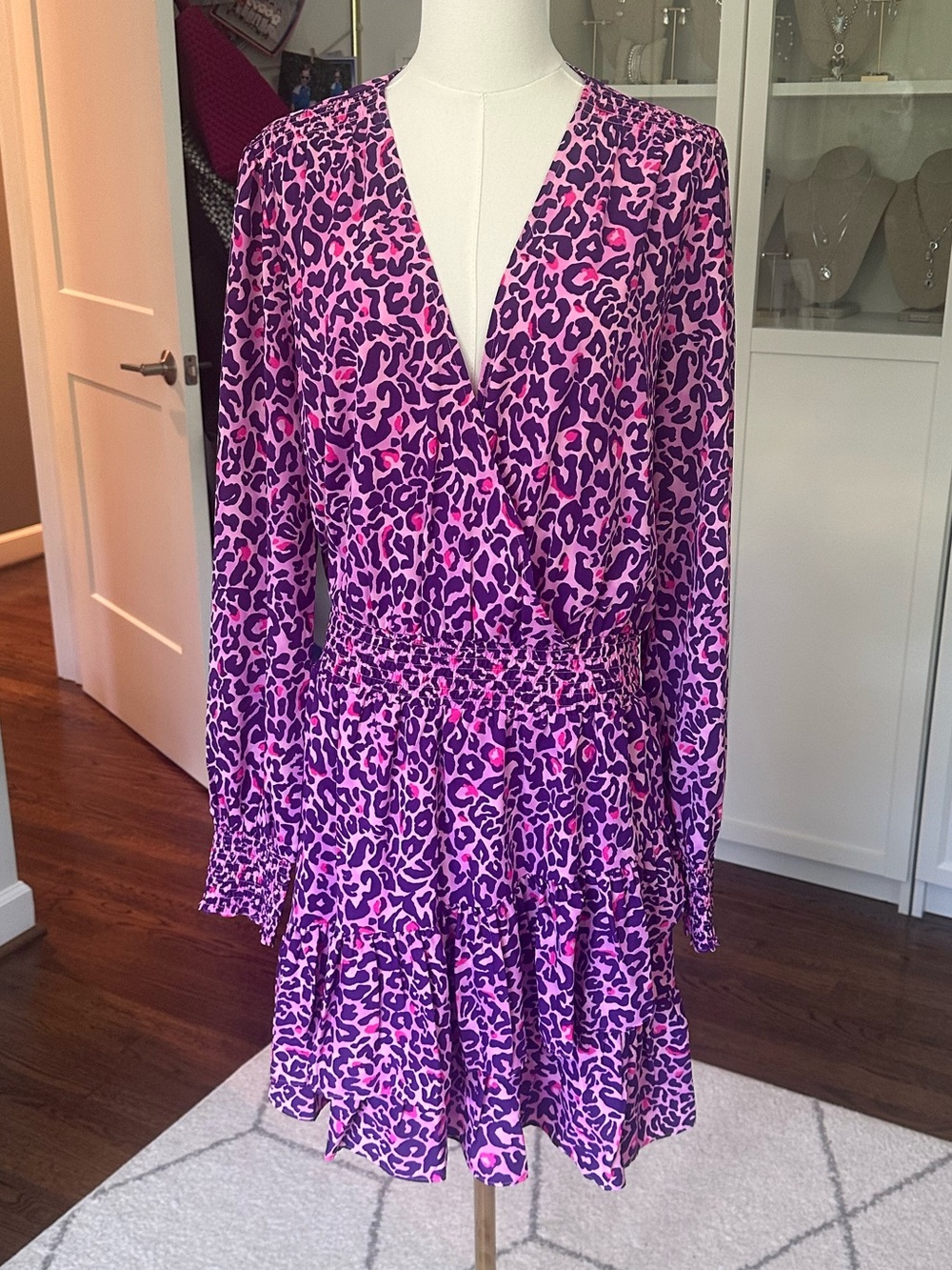 Like New Lilly Pulitzer Christiana Dress in Purple Berry My Favorite Spot sz 14
